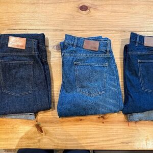 Taylor Stitch Selvage Slim Jeans (3 Pair Pack) 34x34